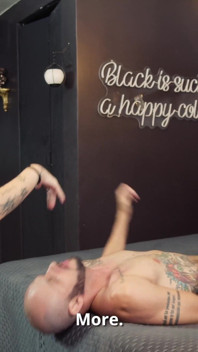 Rave Girl with Her Submissive in a Footworship Scene and Footjob with Facesiting