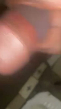 Man Masturbating His Big Black Cock