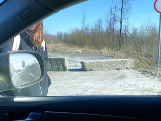 Naive Girl Hitchhiker Thought It Would Ride Free