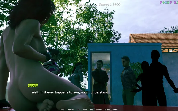 Porny Games: Lisa Total Investigation! by Dragofinder Studio - Group Sex at the...