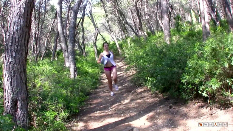 WWMAMM: Sporty girl offered to stop running and do other kind...