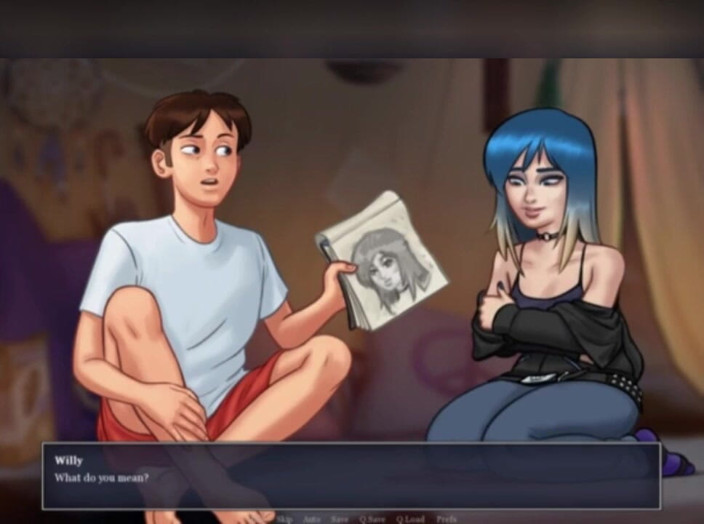 3DXXXTEEN2 Cartoon: Befestigung sie ihren sitz für eine bumpige nacht. 3D-porno, cartoon-sex