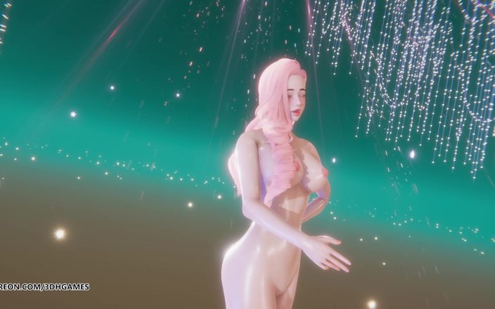 3D-Hentai Games: [mmd] (g)i-dle) - Hwaa Seraphine Dance League of Legends Hentai Seksi Tanpa...