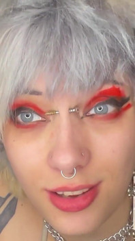Lippenstift-fetisch wichsanleitung, handjob, wichs, Ermutigung, tabu, schwarzer lippenstift, dirtytalk,1999