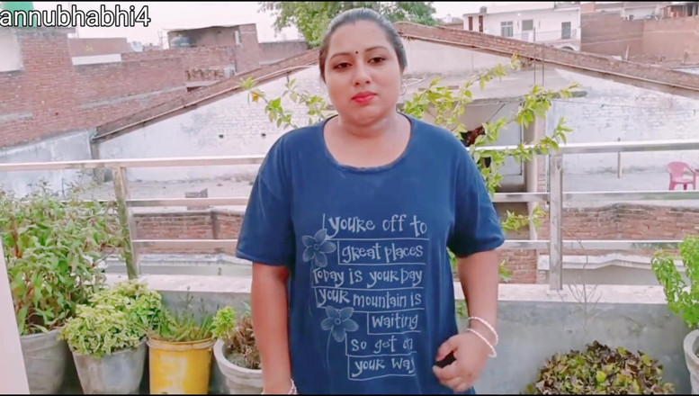 Annubhabhi4: Esposa india claro hindi en vioce