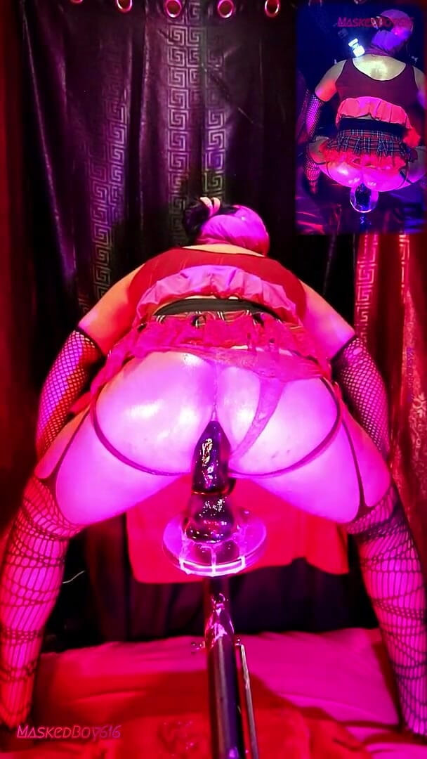 Twerking in a Miniskirt While Riding My Dildo 4 (Masked boy) Twerking in a Miniskirt While Riding My Dildo 4 (Masked boy)