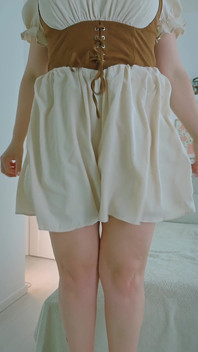 Quick Dressing a Wife with Large Breasts