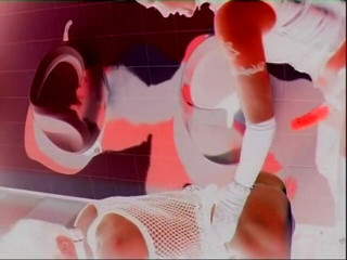 Xtime Network: Lavatory police orgy with pegging in the lavatory