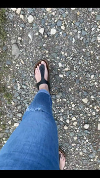Spontaneously Filmed My Feet