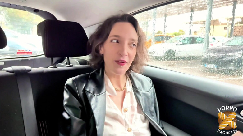 Porno Baguette: Lena, Beautiful Brunette, Loves Big Cock