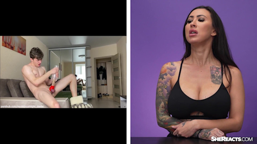 MILF Tattooed Beauties Rate Monster Cock Masturbation Blasts (SheReacts)