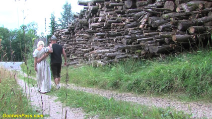 Goldwin pass: Skinny pigtail German girl Julie Hunter rough big cock fucked