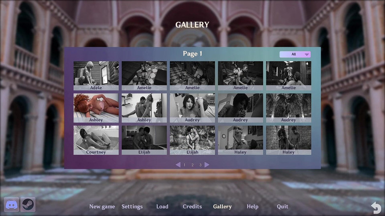 LewdArcade: Galeri Lust Academy Season 3 [bagian 02] Permainan Game Porno [18+] Game Novel Visual 3D...