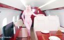 Arya Grander: Lieve weelderige milf in roze pvc strakke catsuit heeft plezier...