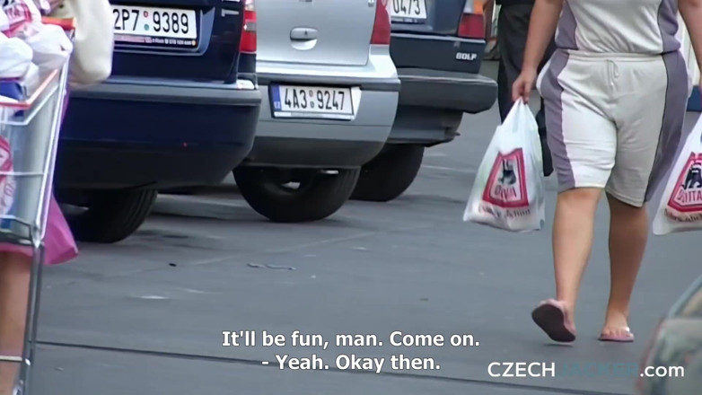 Czech Jacker: Czech Jacker 15: Cheeky Journey Home - Her Outfit Turned Heads