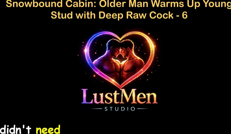 LustMen: English Audio, schwule sexgeschichte - schneegebundene hütte, älterer mann wärmt jungen hengst...