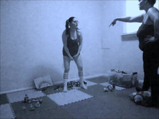 Selfgags classic: Caught on security cam: The punished babysitter!