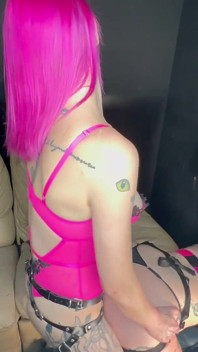 Babz Rox & Chloe Hart Strap up for Gloryhole Blowjobs