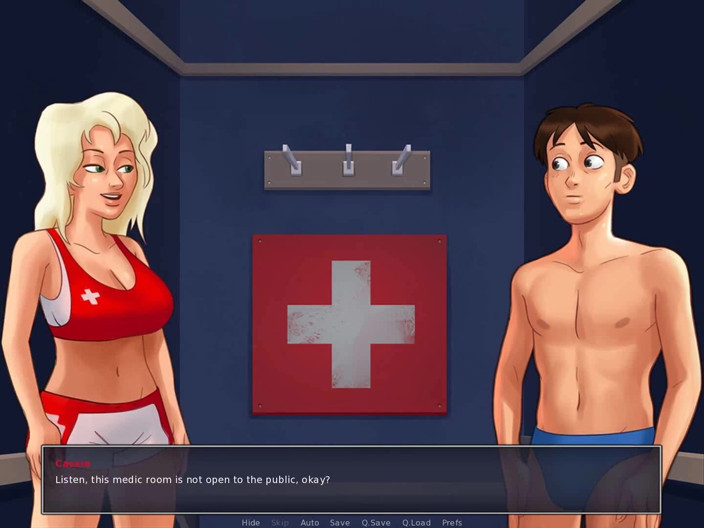 Dirty GamesXxX: Summertime Saga: gloryhole no Vestiário ep.35