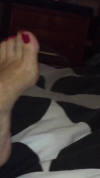 Stepaunt Shows Feet After a Long Day