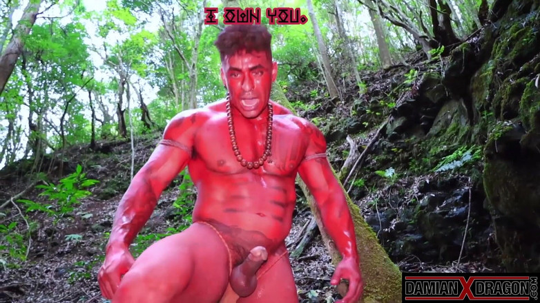 DamianXDragon: Збуджений демон kemono dragon без презерватива, дупа Даміана Дракона