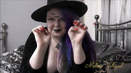 Mxtress Valleycat: Halloween kürbis nägel