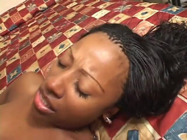 Best Butts: Ebony bitch in fishnet takes big dick