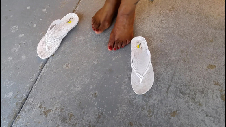 Foot Patrol: Renee&amp;s Hershey schokolade BBW Größe 10 Fuß 4K