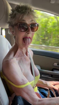 Topless Driving on the Pali Highway