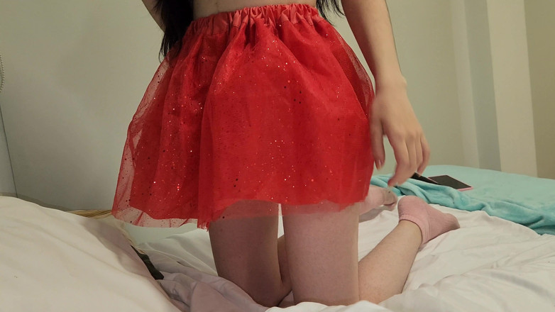 Jopy sex: His Stepdaughter Arrives in a Skirt and Without Underwear to...