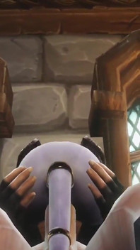Draenei Has Some Bedroom Fun - Warcraft Porn Parody