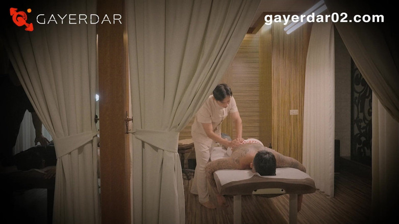 GAYERDAR: GD-024-Tatu Taiwan Urut Candid Penggambaran Candid/Bareback Fucking Otot Guru Lelaki