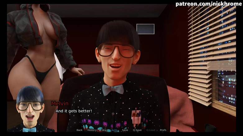 Visual Novels: Sexbot 1 - giáo viên máy bay bà già nóng bỏng