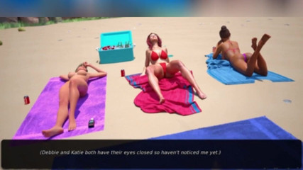3DXXXTEEN2 Cartoon: Šukání na pláži. 3D porno kreslený sex