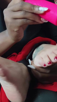 Making the Blonde Almost Herself From so Many Tickles in Many Different Ways