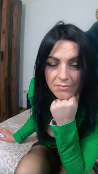 Orta yaşlı seksi kadın 146 -- canlı azdırma ve anal oyun 1