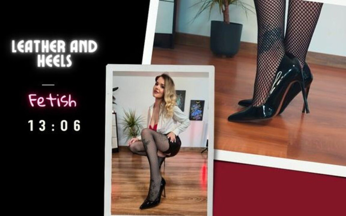 Marlene Moore: レザーとハイヒール、シューフェティッシュ、レザースカート舐め