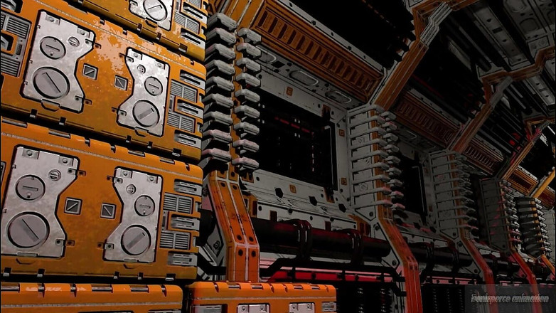 denisporco animation: Заражение инопланетянина ксеноморфом