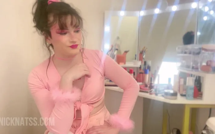 Natalie Napoli: Mean Tgirl Does Your Sissy Makeup
