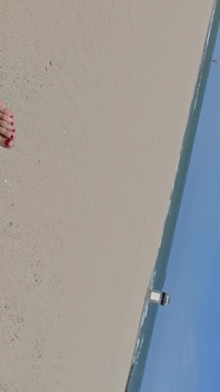 Peeing on the Beach