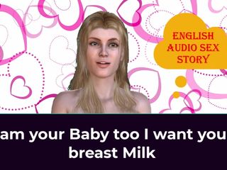 English audio sex story: I Am Your Baby Too I Want Your Breast Milk -...
