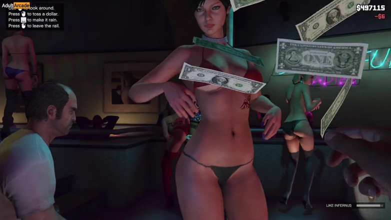 LewdArcade: Gta v-клуб, гра оголена, модна гра [частина 01]-клуб Vanilla Unicorn розширений [18+] Gta 5