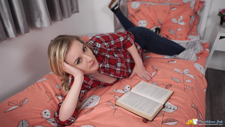 DownblouseJerk: Honění a pak jděte - JOI