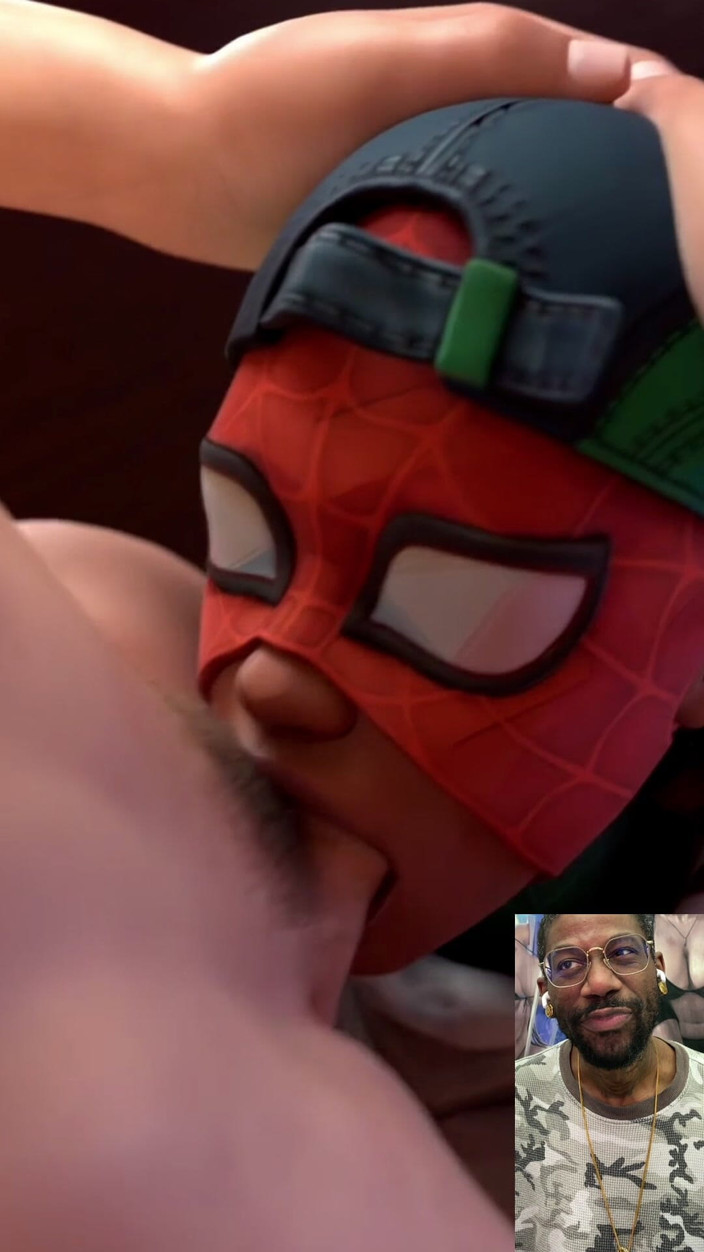 Good news media: Ebenholz-spinnen-mann-schlampe kriegt den thicc harten arschschwanz von spooder-mann tief in...