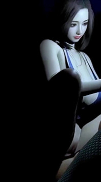 Istri nakal ini selingkuh sama pria asing di klub malam - animasi 3d v538