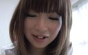 Blowjob Fantasies from Japan: Cute Japanese babe milks her lover&amp;#039;s hard meat stick