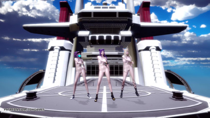 3D-Hentai Games: Hélicoptère, danse nue Ahri Akali Kaisa Seraphine, la ligue des...