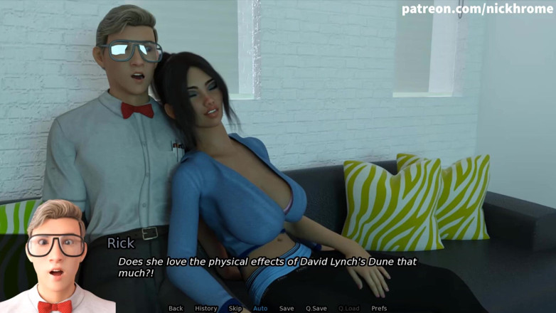 Visual Novels: SexBot 53 - cours de gym