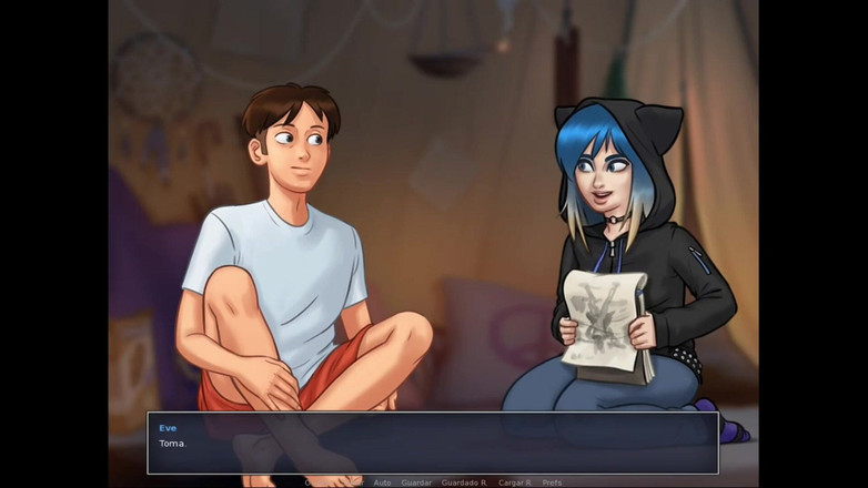 HotSummer117: Letní sága Cap 51 - můj přítel se pro mě svléká