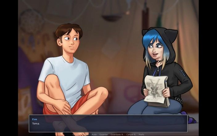 HotSummer117: Summertime Saga Cap 51 - My Friend Gets Naked for Me